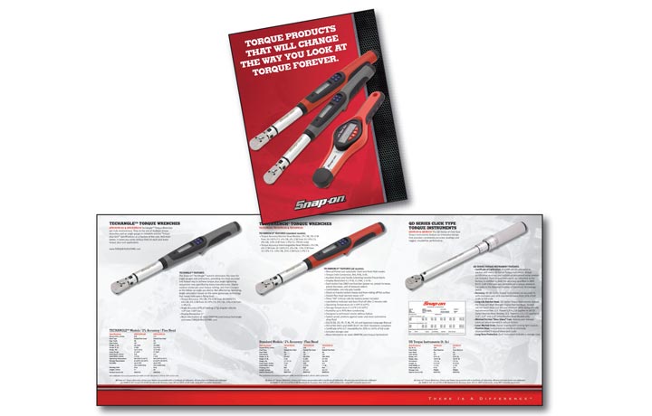 Jeffrey Alec Communications Advertisement for Snap-On Torque Wrenches