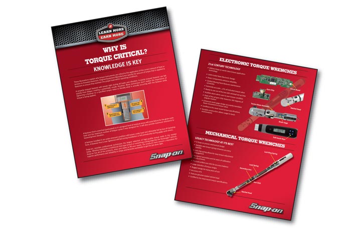 Snap-On Learn More Earn More Informational Advertisement