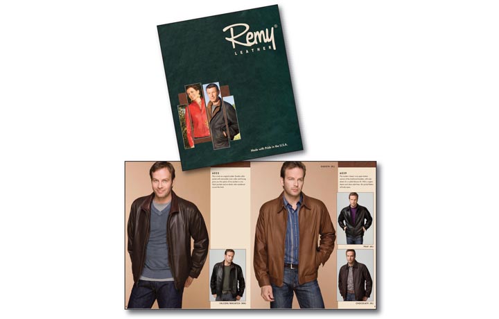 Remy Leather Printed Catalog Image